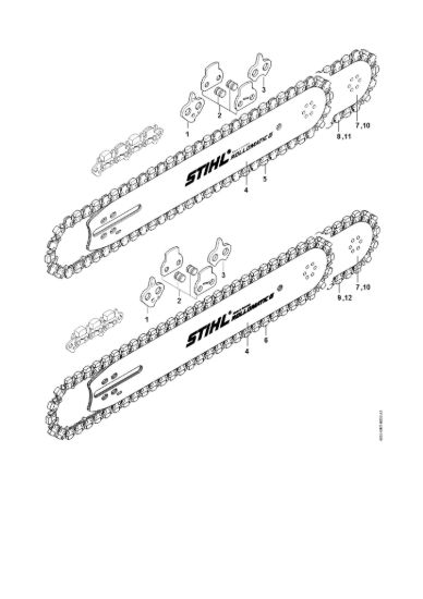 Picture of Spranga di guida, catena GS 461